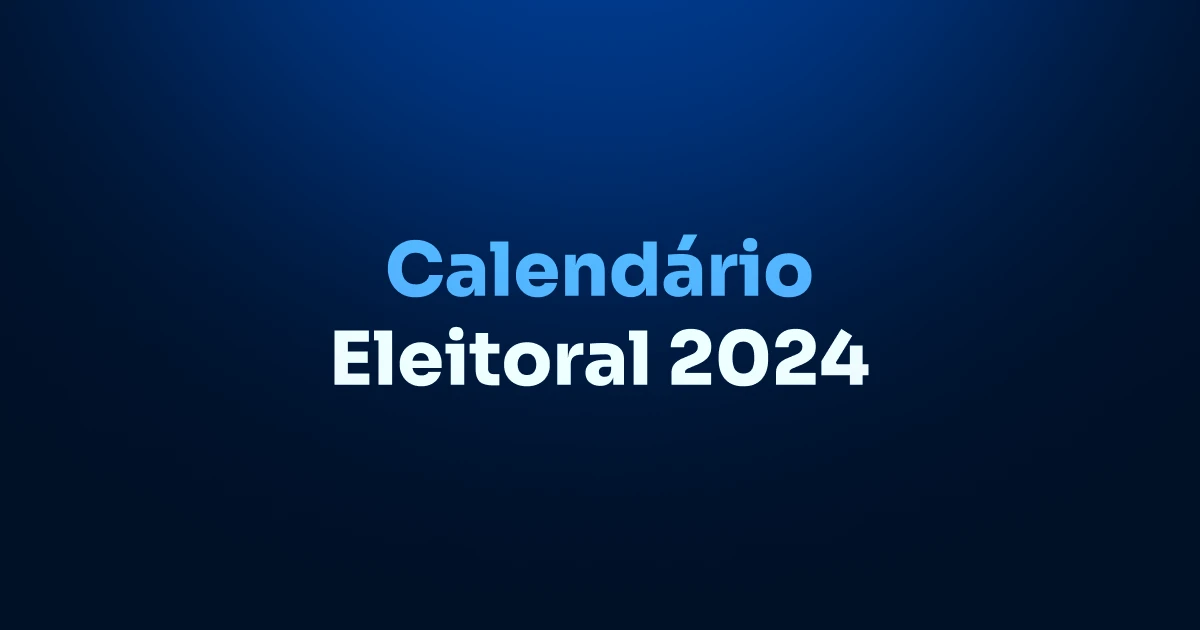 Calendário Eleitoral 2024 Download gratuito